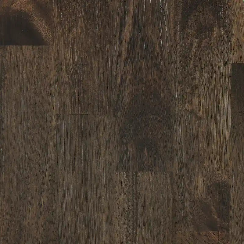 Banc sans dossier Kona gris et blanc avec assise en bois