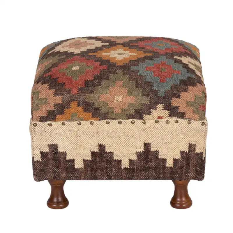 Tabouret Ottoman Rembourré Fait Main HERAT ORIENTAL