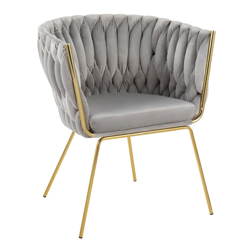 Chaise tressée Erika