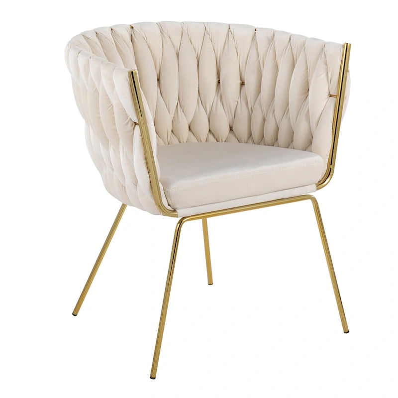 Chaise tressée Erika