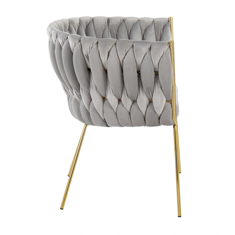 Chaise tressée Erika