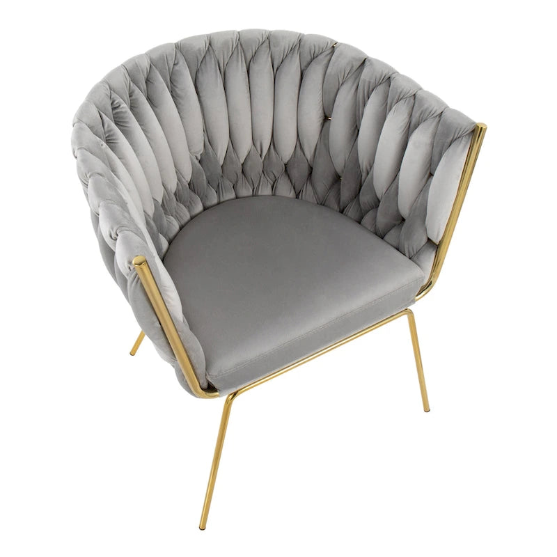 Chaise tressée Erika