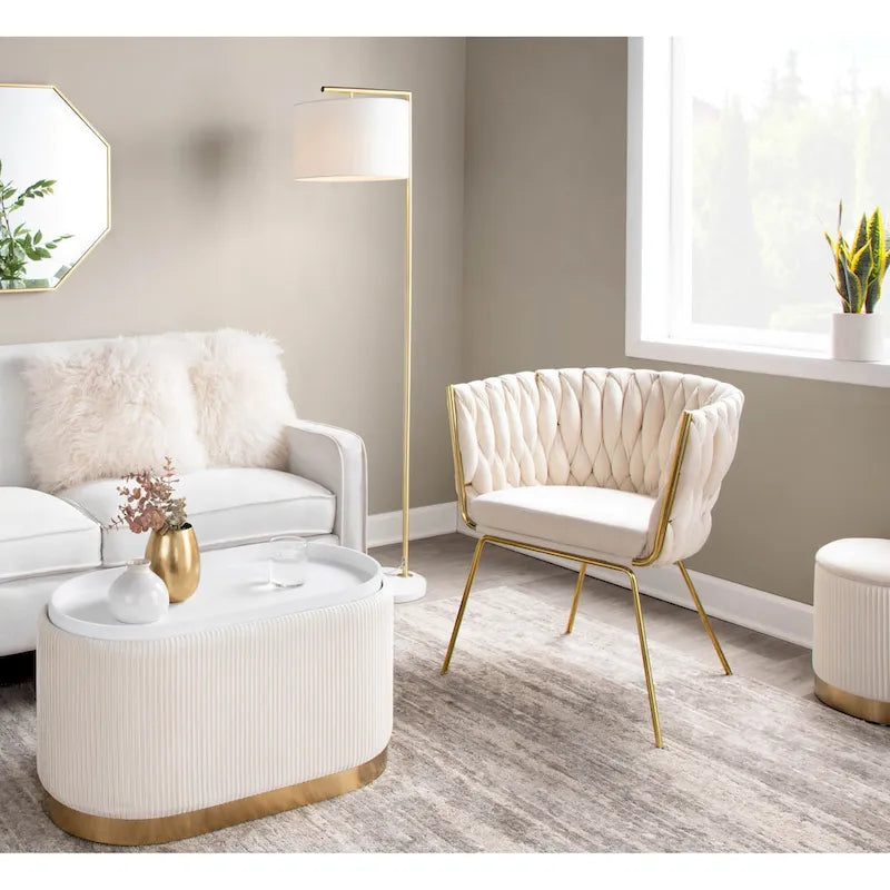 Chaise tressée Erika