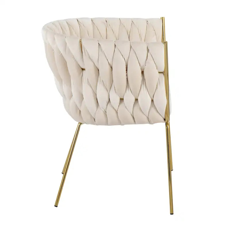 Chaise tressée Erika