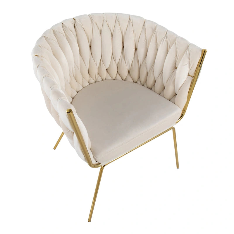 Chaise tressée Erika