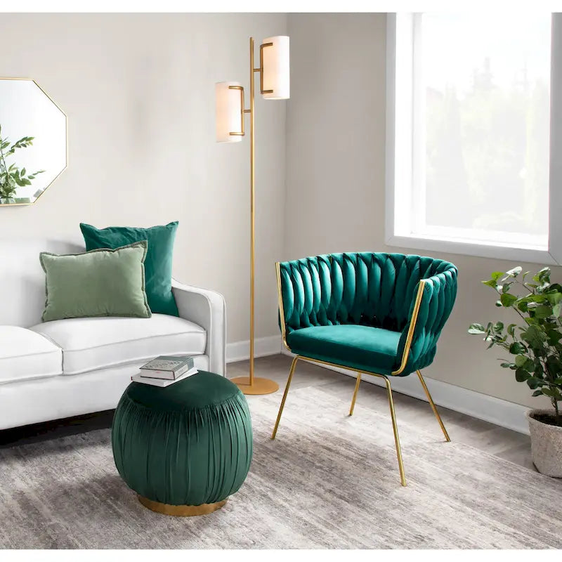 Chaise tressée Erika