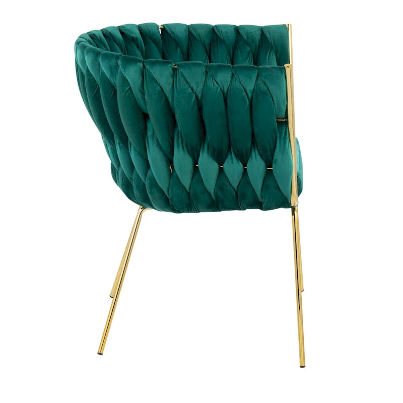Chaise tressée Erika