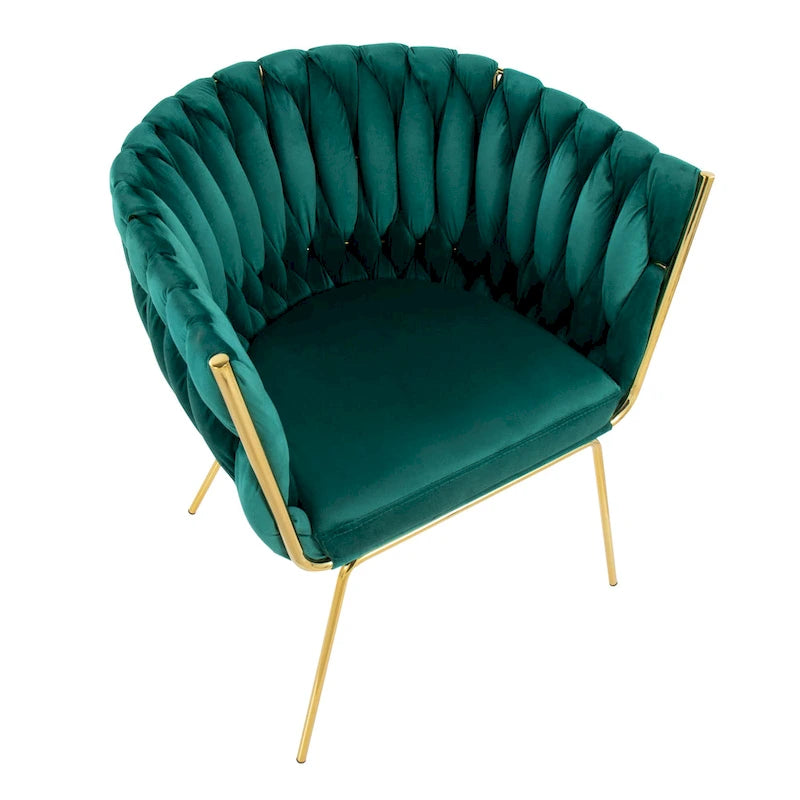 Chaise tressée Erika
