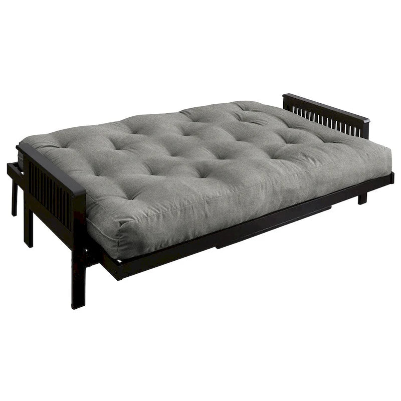 Matelas de futon gris granit de 12 pouces