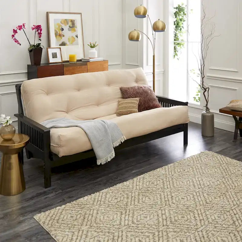 Matelas de futon gris granit de 12 pouces