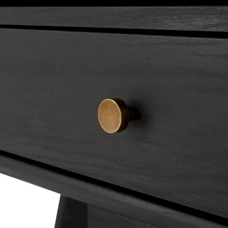 Meuble TV/média 3 tiroirs (téléviseur à écran plat de 65 po) - 58,7 po x 15,2 po x 23,9 po - 59Wx15Px24H