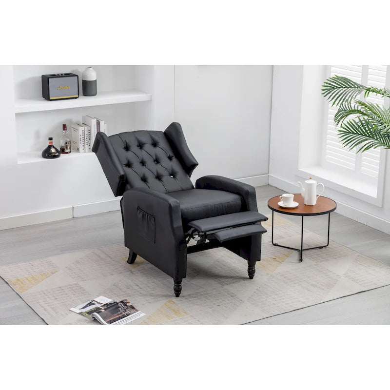 Chaise de salon / Fauteuil inclinable rembourré et confortable pour le salon