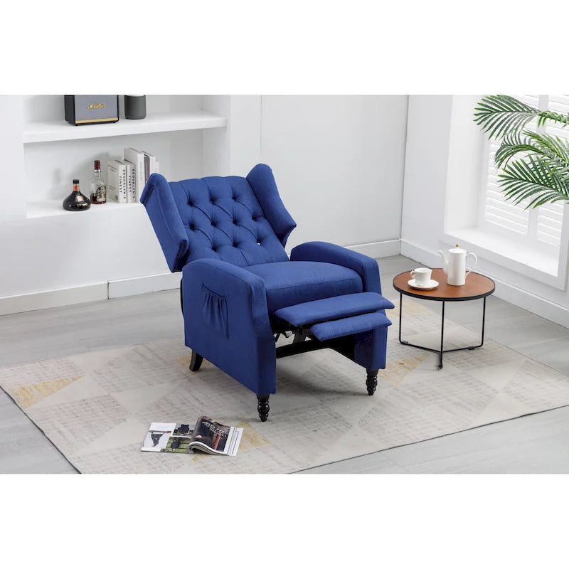 Chaise de salon / Fauteuil inclinable rembourré et confortable pour le salon