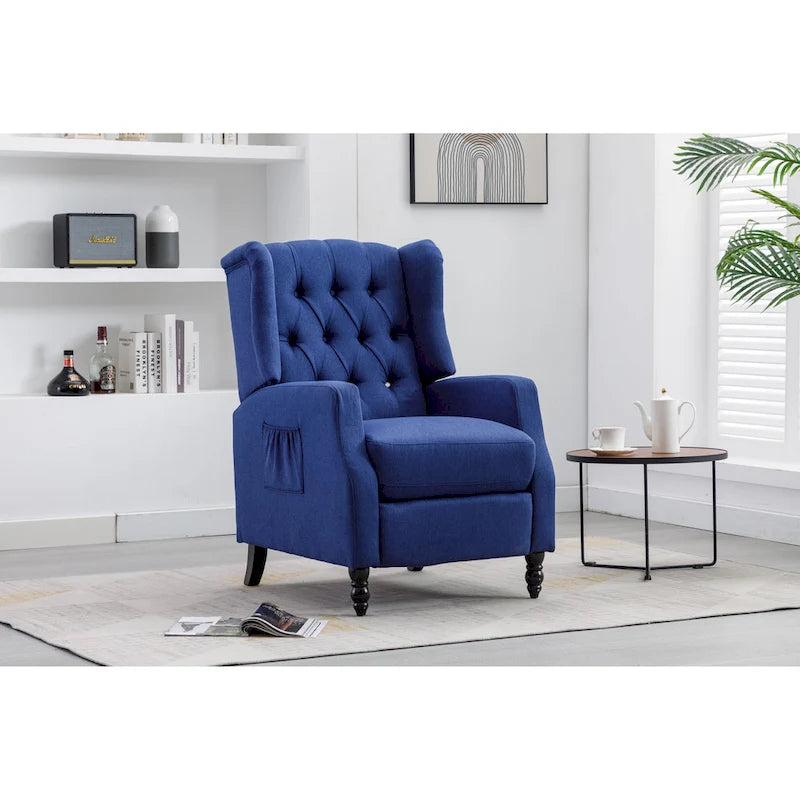 Chaise de salon / Fauteuil inclinable rembourré et confortable pour le salon