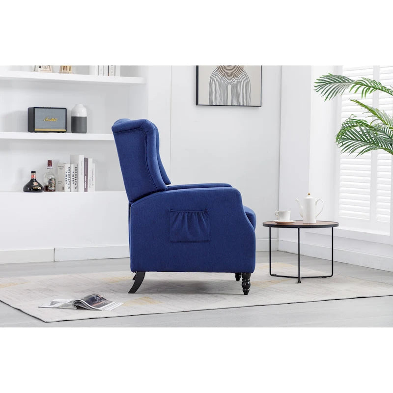 Chaise de salon / Fauteuil inclinable rembourré et confortable pour le salon