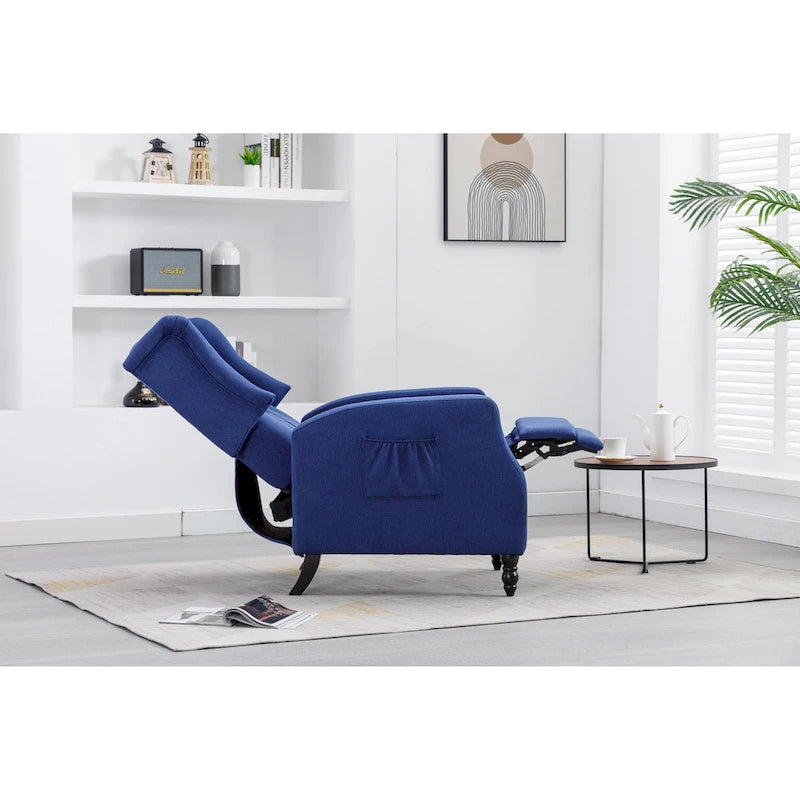 Chaise de salon / Fauteuil inclinable rembourré et confortable pour le salon