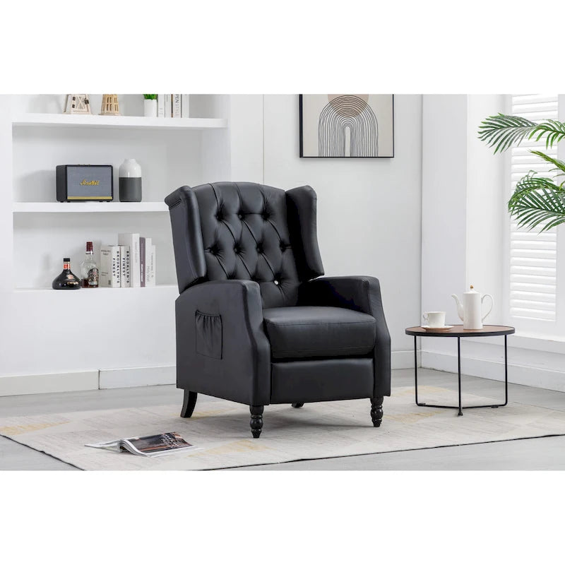 Chaise de salon / Fauteuil inclinable rembourré et confortable pour le salon