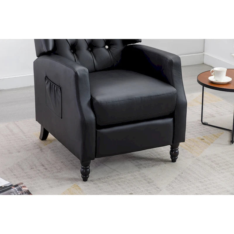 Chaise de salon / Fauteuil inclinable rembourré et confortable pour le salon
