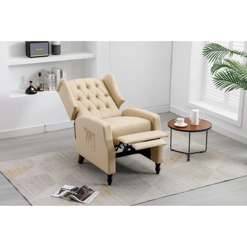 Chaise de salon / Fauteuil inclinable rembourré et confortable pour le salon