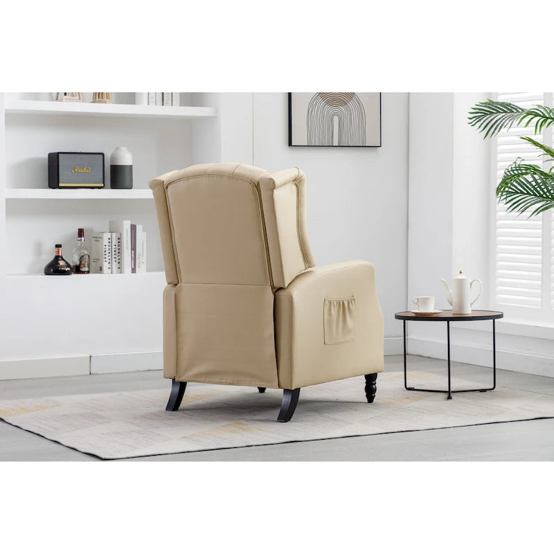 Chaise de salon / Fauteuil inclinable rembourré et confortable pour le salon