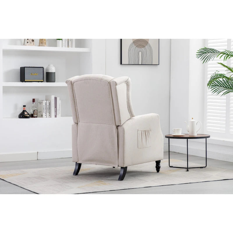 Chaise de salon / Fauteuil inclinable rembourré et confortable pour le salon