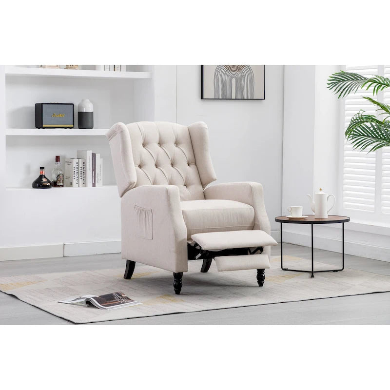 Chaise de salon / Fauteuil inclinable rembourré et confortable pour le salon