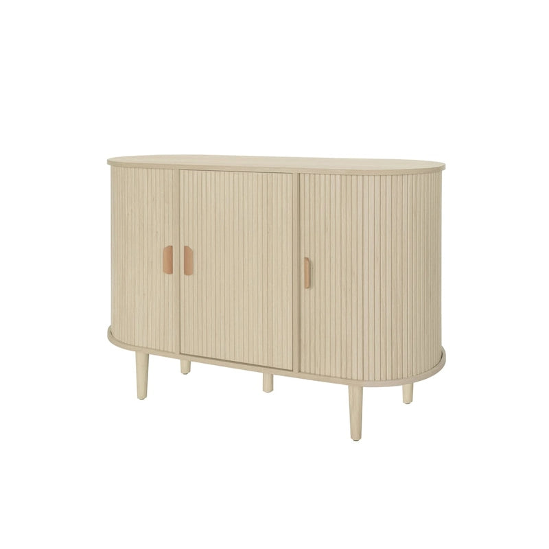 Meuble de rangement d'appoint avec 3 portes