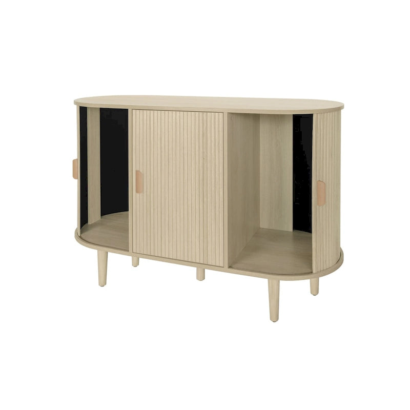 Meuble de rangement d'appoint avec 3 portes