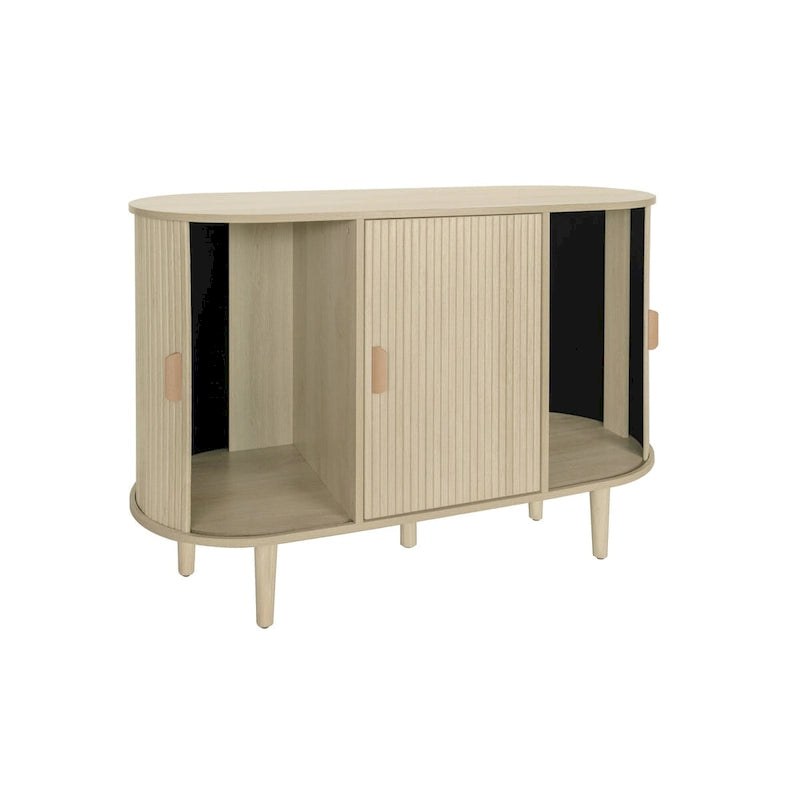 Meuble de rangement d'appoint avec 3 portes