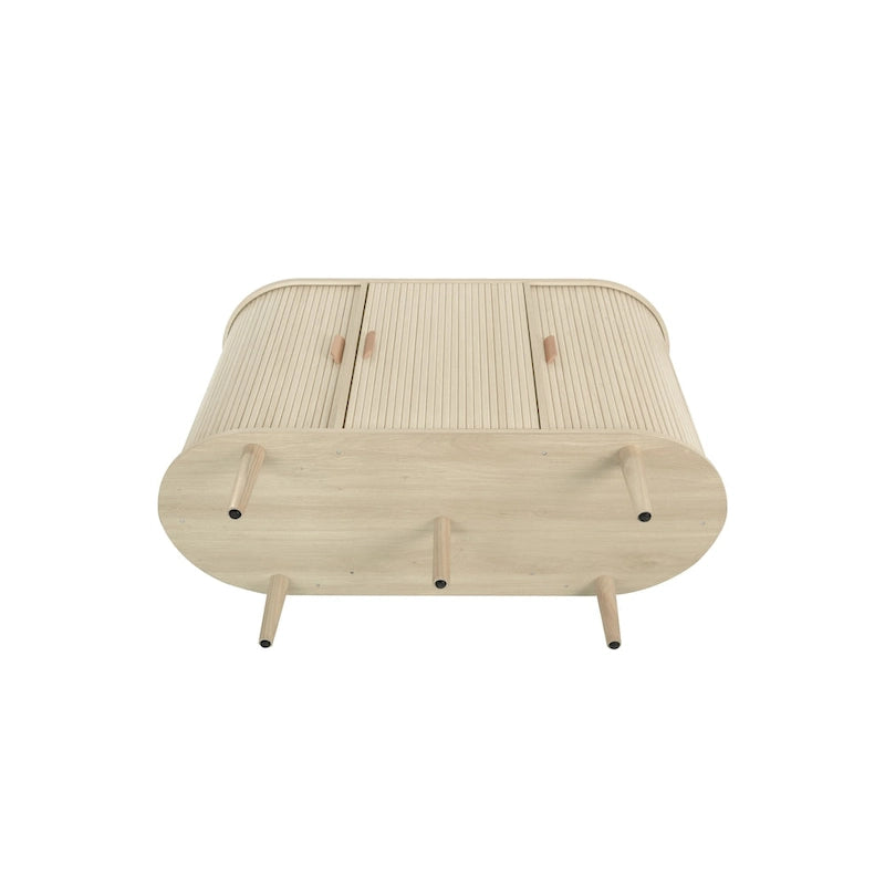 Meuble de rangement d'appoint avec 3 portes