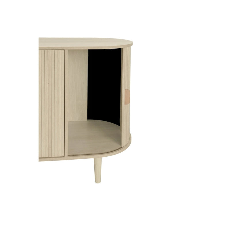 Meuble de rangement d'appoint avec 3 portes