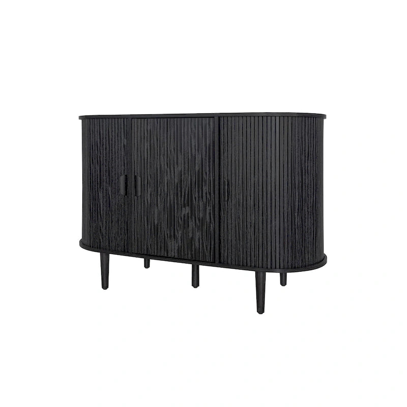 Meuble de rangement d'appoint avec 3 portes