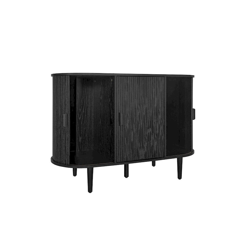 Meuble de rangement d'appoint avec 3 portes