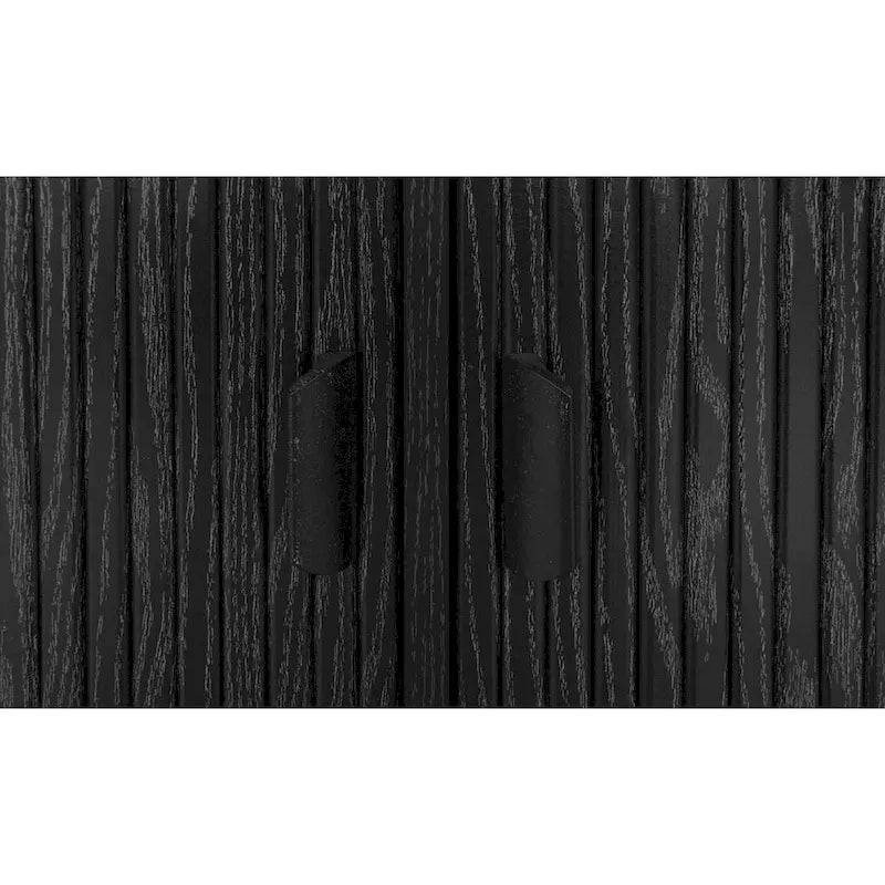 Meuble de rangement d'appoint avec 3 portes
