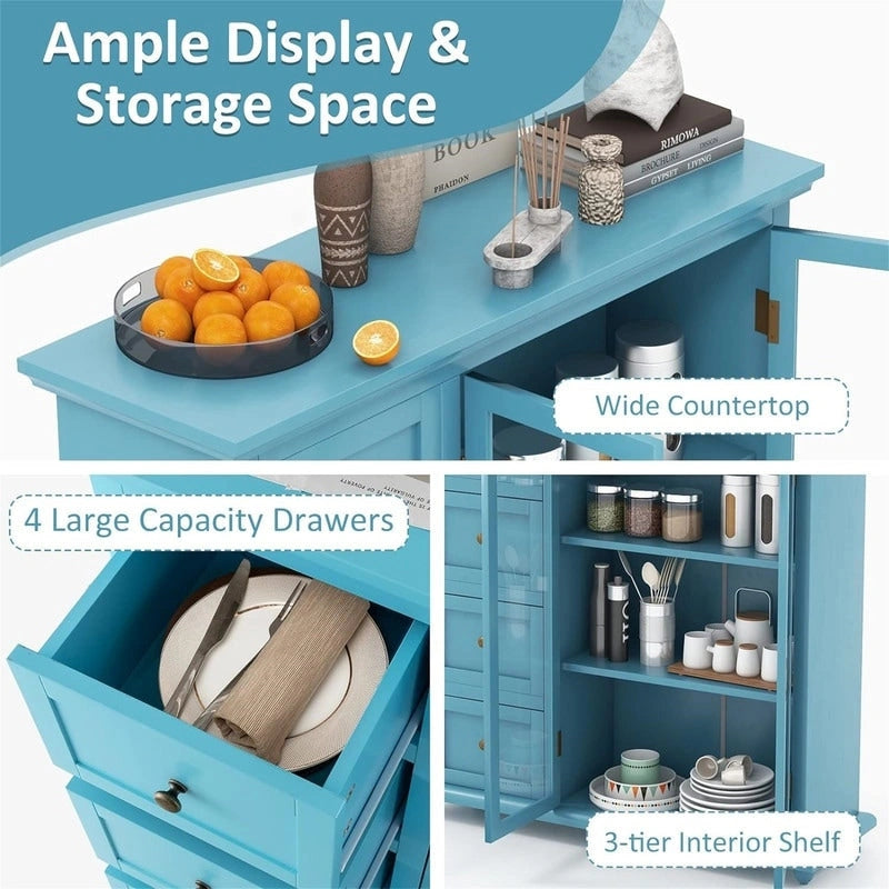 Buffet de rangement – 12P x 36L x 37H