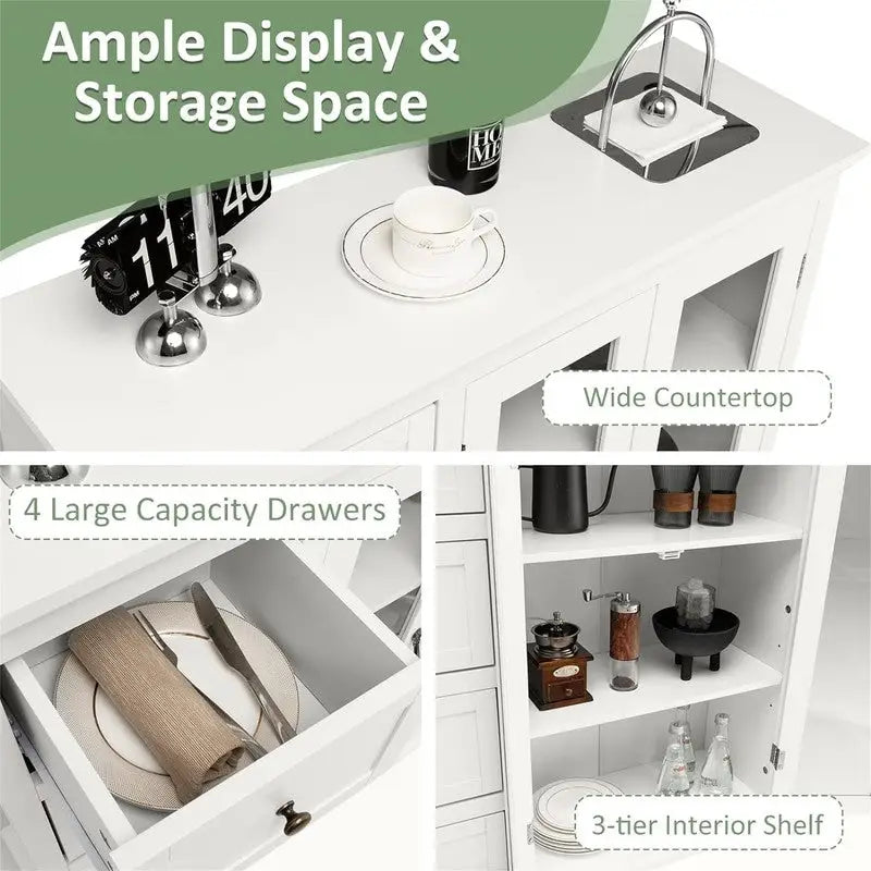 Buffet de rangement – 12P x 36L x 37H