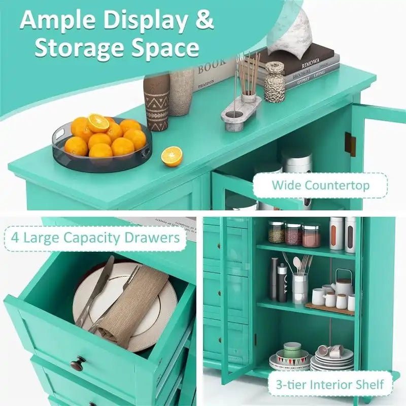 Buffet de rangement – 12P x 36L x 37H