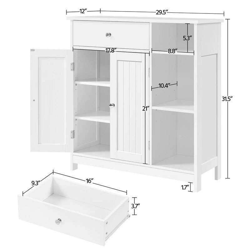 Meuble de salle de bain bas - 12P x 29,5L x 31,5H
