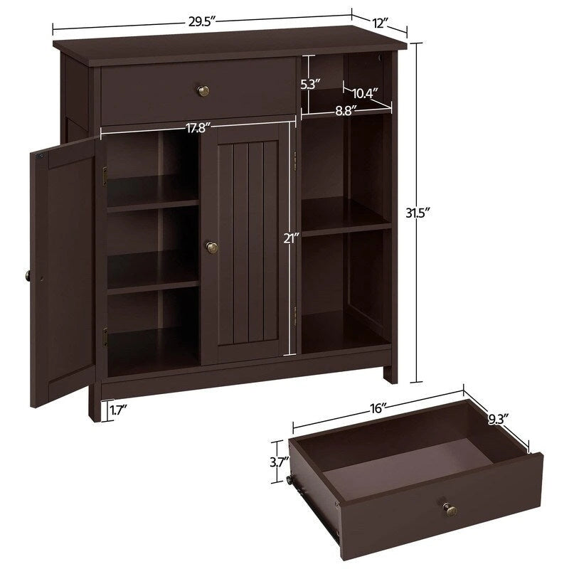 Meuble de salle de bain bas - 12P x 29,5L x 31,5H